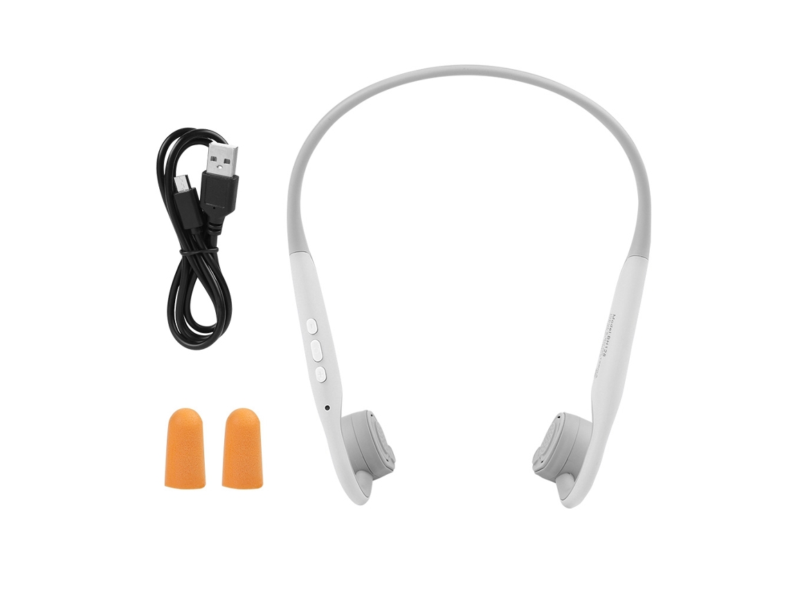 Fones de Ouvido Esportivos de condução óssea com Bluetooth e transmissão sem fio EOOCOO
