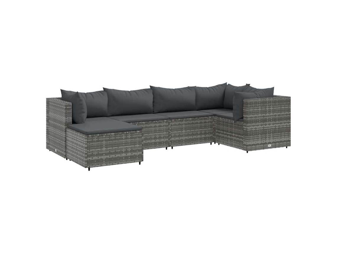 Garden Lounge Set, Garden Lounge Sets Vidaxl Cinzeto Rattan / Vime (n/a)