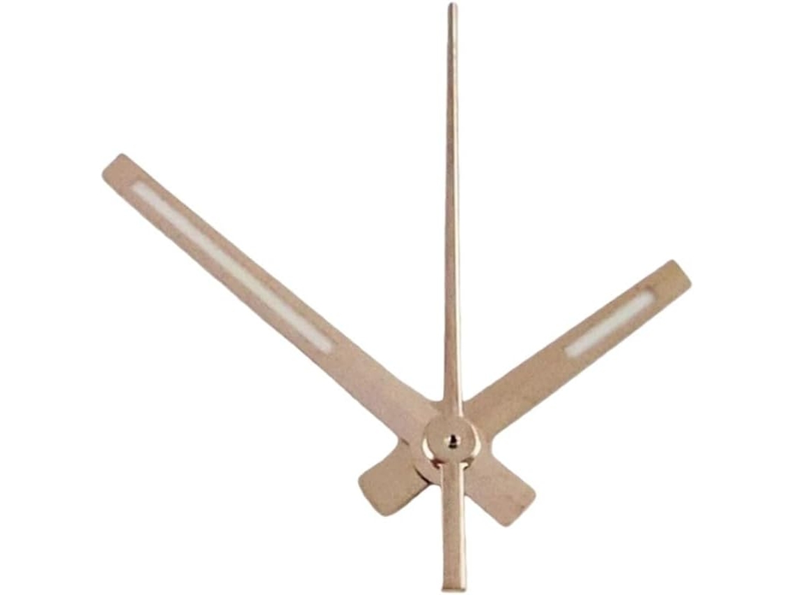 Conjunto De 3 Ponteiros Luminosos Azuis Bgw9 Para Relógios, 12, 5*12*8mm, Compatíveis Com Mecanismos Nh34, Nh35, Nh36