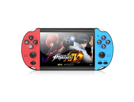 Consolas de Jogos KLACK X7 4.3 8G com 10000 Jogos de Mão
