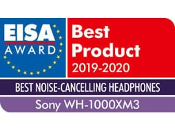 Auscultadores Bluetooth Multipoint SONY Wh1000Xm3S (Over Ear - Microfone - Noise Cancelling - Prateado)