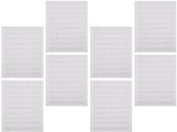 Fenical 800 Unidades De Adesivos Dupla Face Em Nanoescala Para Paredes Fotográficas E Vidro, Fáceis De Usar E Versáteis