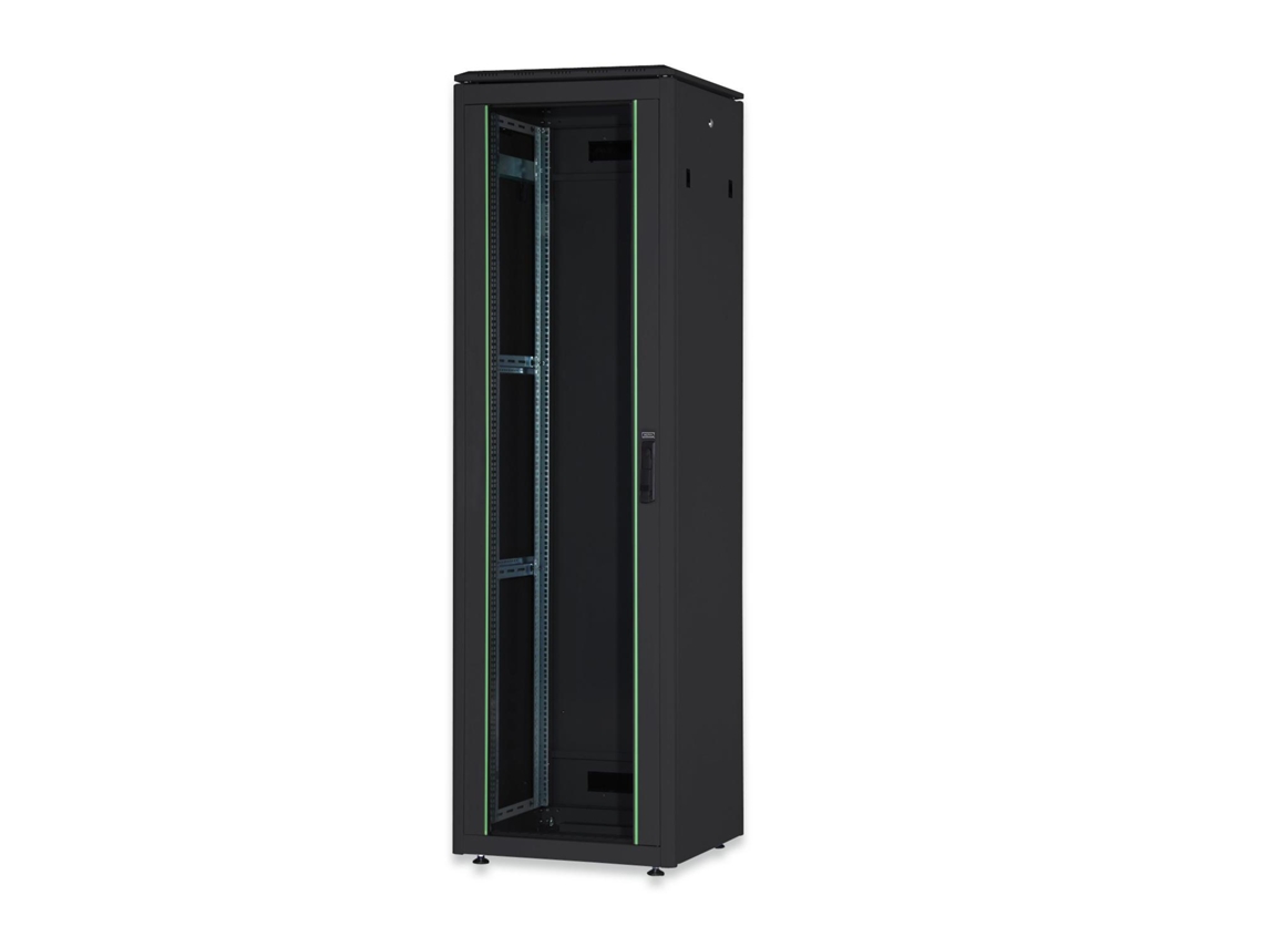 Digitus Dn-19 26U-6/6-B-1 Armário Rack Rack Independente para Servidor Preto