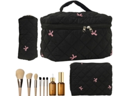 Conjunto De Nécessaire De Maquiagem E Artigos De Higiene Pessoal.