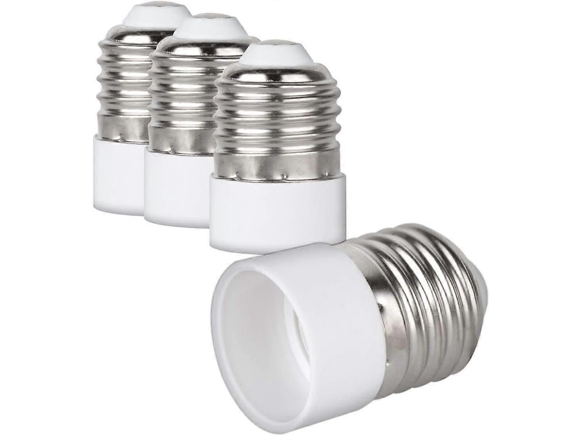 Adaptador De Soquete 4x - Conversor De E27 Para E14 - Base Para Lâmpada Halógena Ou Led