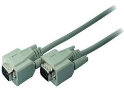 Cabo de Vídeo S-CONN (VGA - 3 m - Cinzento)