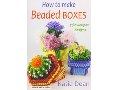 Livro How to Make Beaded Boxes de Katie Dean (Inglês)