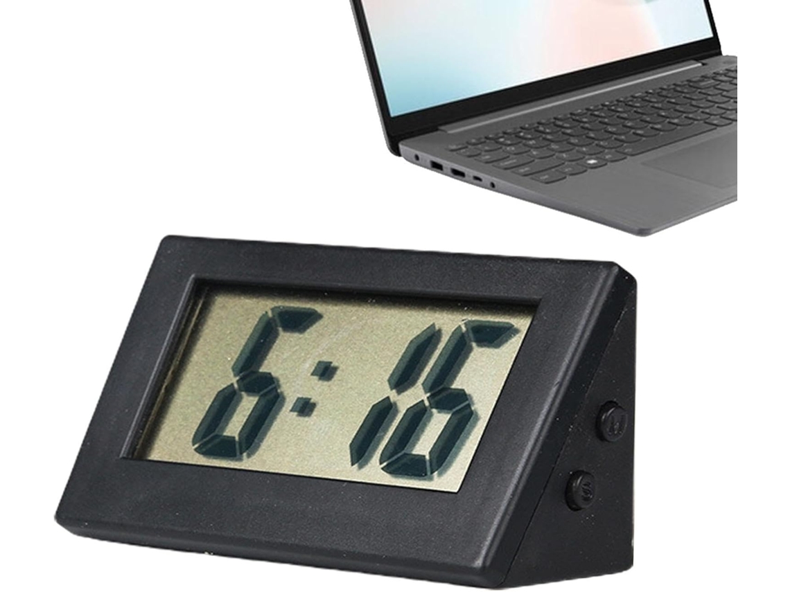 Relógio Digital Pequeno A Bateria | Despertador Elétrico | Decoração De Mesa