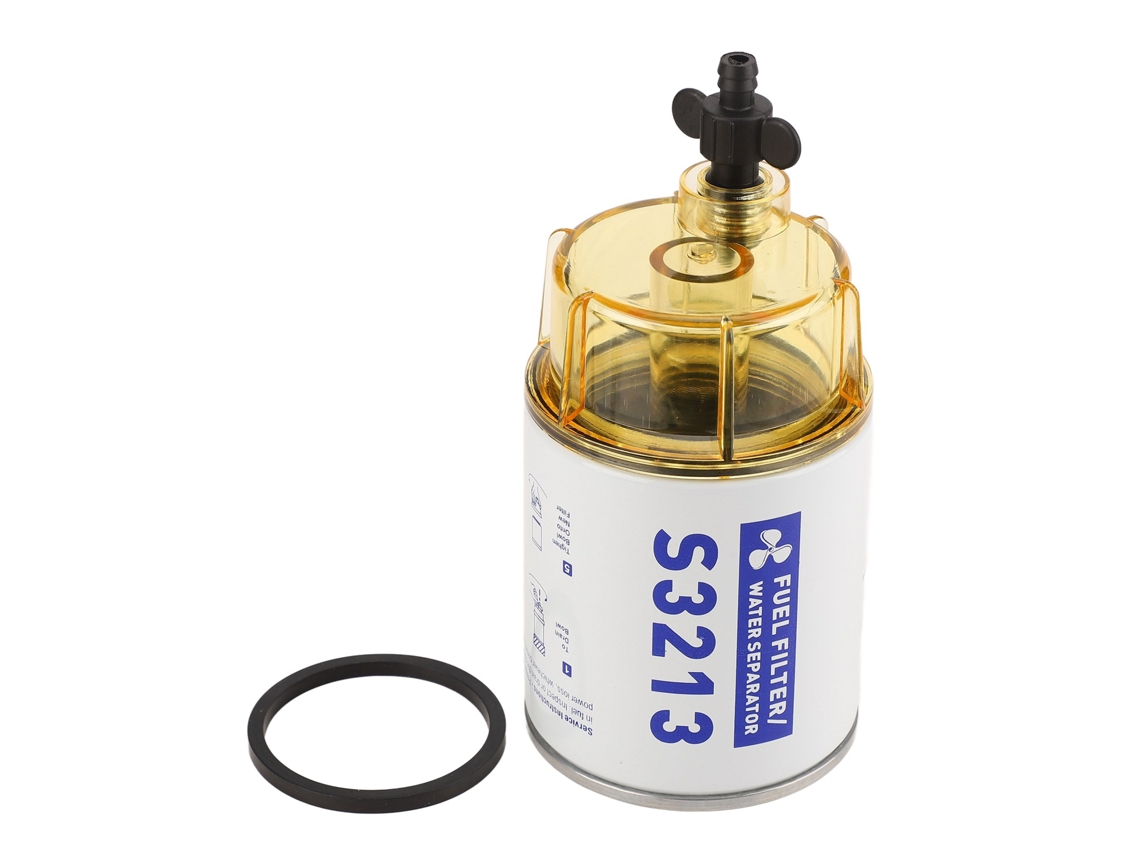 Kit Separador de Combustível e Água Marino para Motor Fora de Borda, Filtro de Separação S3213 S/MARCA