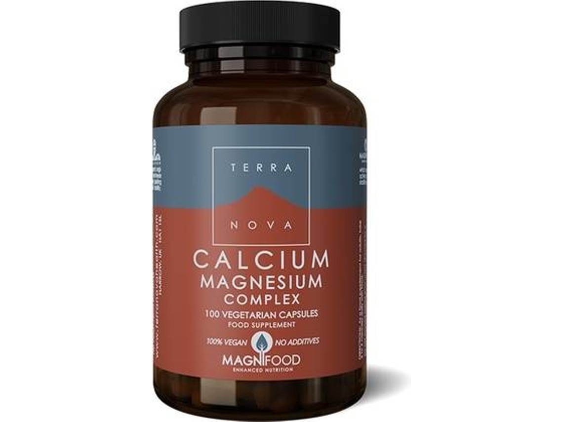 Suplemento Alimentar TERRANOVA Calcio Magnesio Complex (100 cápsulas)
