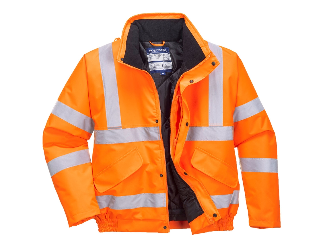 Jaqueta Ris High Visibility Segurança E Conforto / Laranja / L Portwest