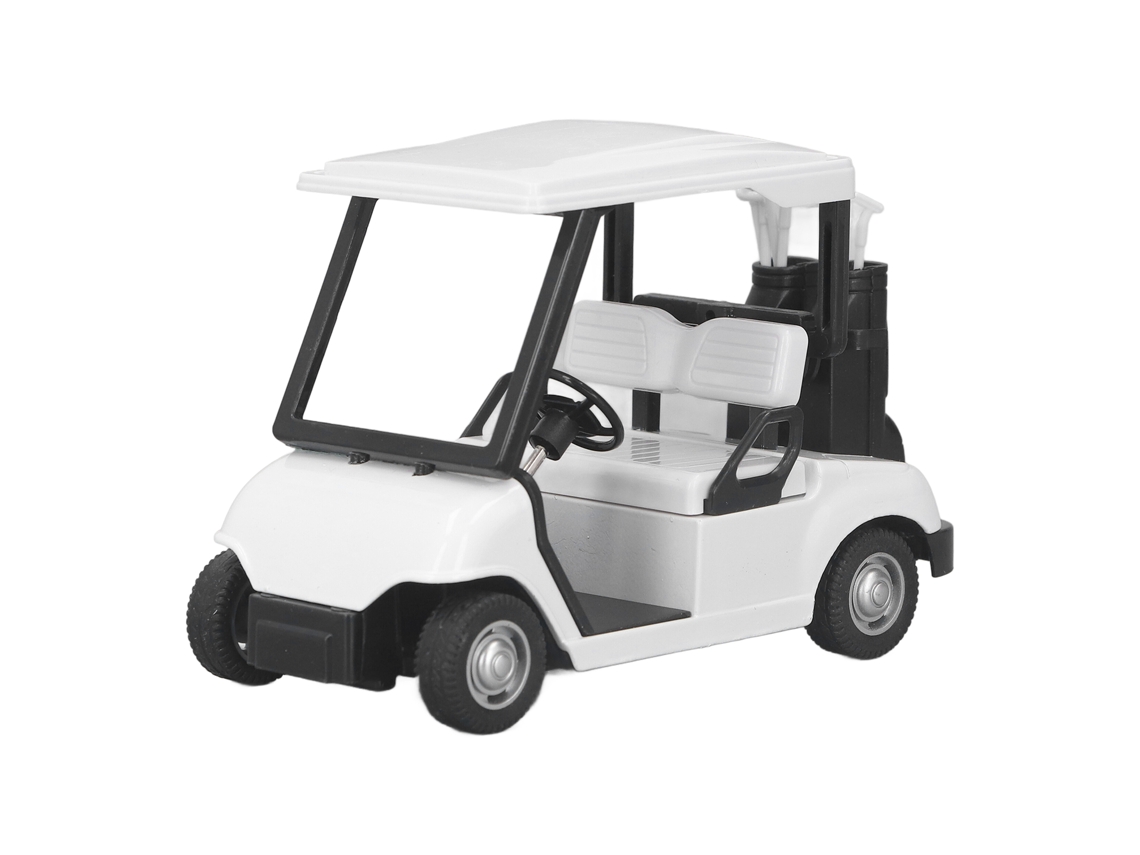 Brinquedo Carrinho De Golfe Multifuncional De Liga Com Tração Para Crianças