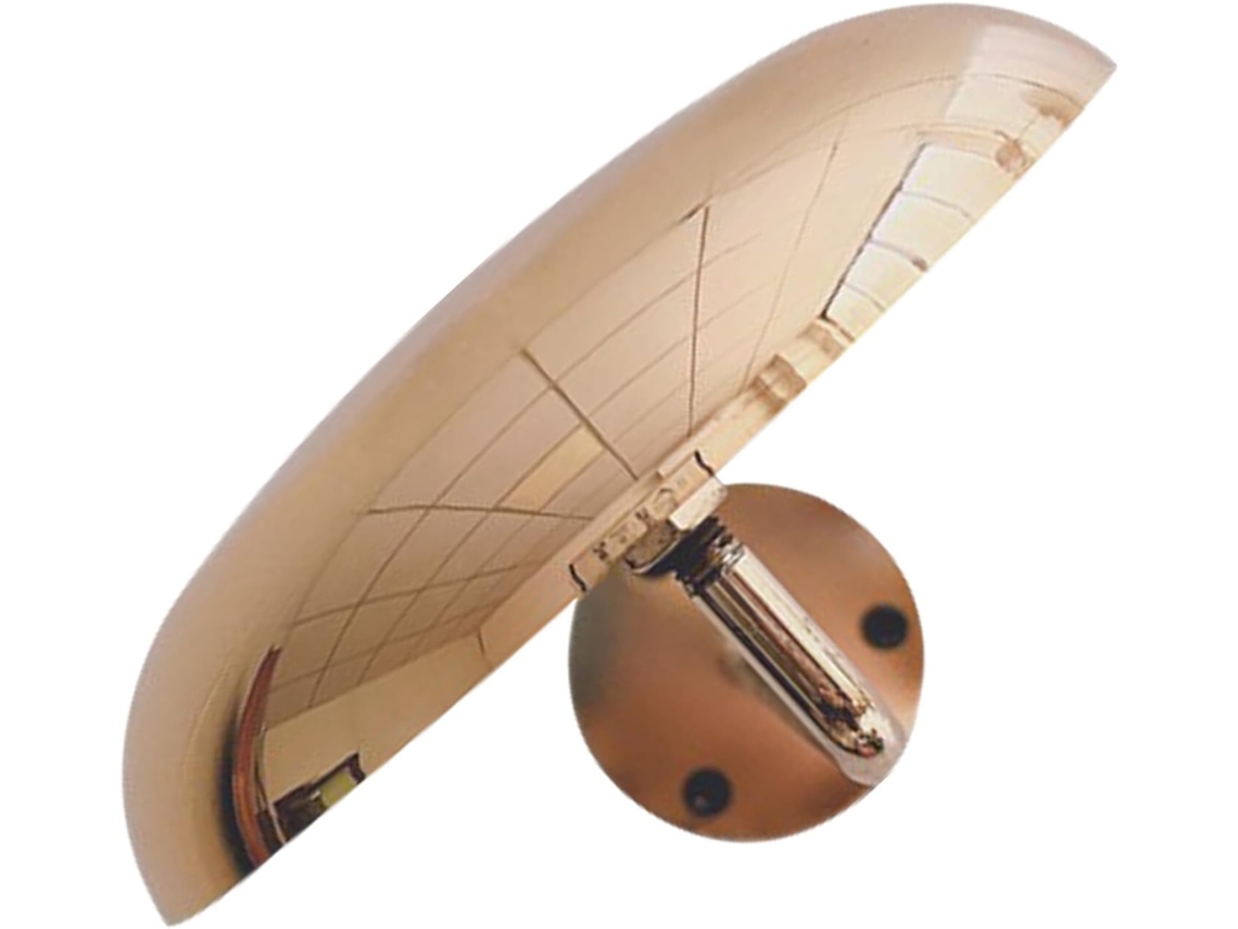 Organizador de chapéus de parede em metal dourado GOKOCO, multifuncional e elegante