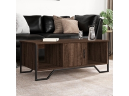 Vidaxl Mesa De Centro 100x51x40 Cm Derivados Madeira Carvalho Castanho