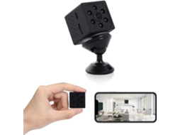 Mini Câmara KKVOGMLE HD Wifi Babá com Visão Noturna para Segurança Doméstica