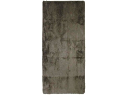 Tapete De Base Fina E Flexível Extra Macio Taupe 80x180