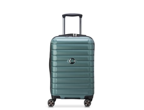 Mala de cabine DELSEY 4 rodas duplas Unissexo (55 cm - Verde)