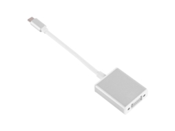 Adaptador Lurelia Cabo Vga, 12 Polegadas, Prata