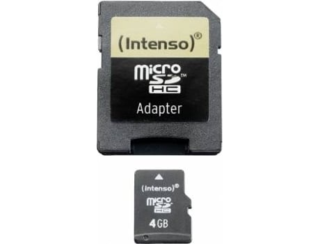 Cartão de Memória INTENSO Secure Digital Card SDHC 4096MB