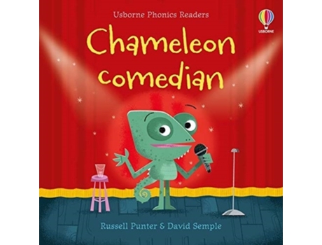 Livro chameleon comedian de russell punter (inglês)