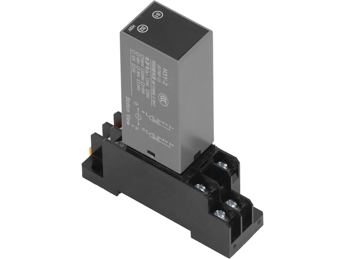 Relé Temporizador Com Display Lcd Para Equipamentos De Automação