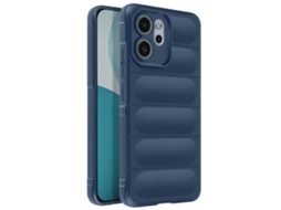 Capa Para Reno 14 F / 14 Fs Em Silicone Com Design Texturizado Em Relevo