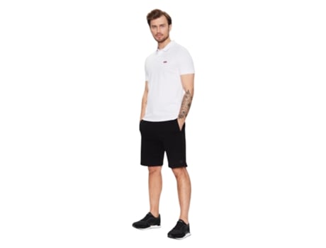 Calções De Homem Guess Activewear Sportivo Algodão Preto (xl)