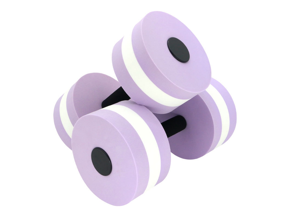 Halteres leves para esportes aquáticos, roxo PANOONA