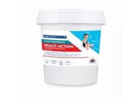 Pastilhas de cloro 250 gr multi. 25kg. 34441-75161 PISCINAS ASTRAIS