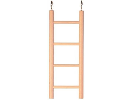 Escada para Pássaros  4 Degraus (Madeira)