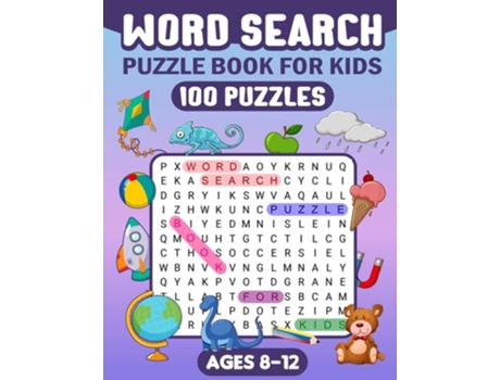 Livro Word Search Puzzle Book for Kids Word Searches For Kids Ages 8-12 de Fairyland Books (Inglês)