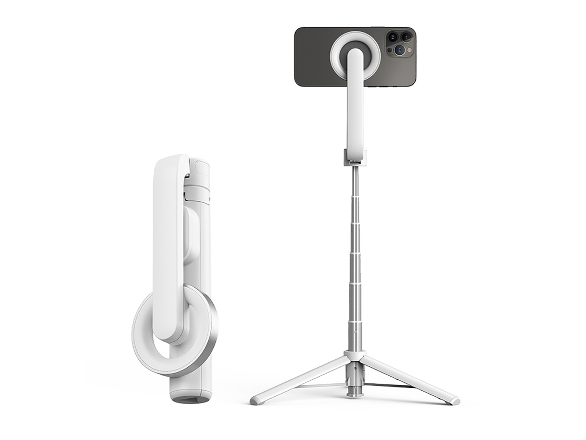 Suporte Remoto Extensível Compatível Com Bluetooth Magnético Para Transmissão De Vídeo Ao Vivo Por Telefone Slowmoose