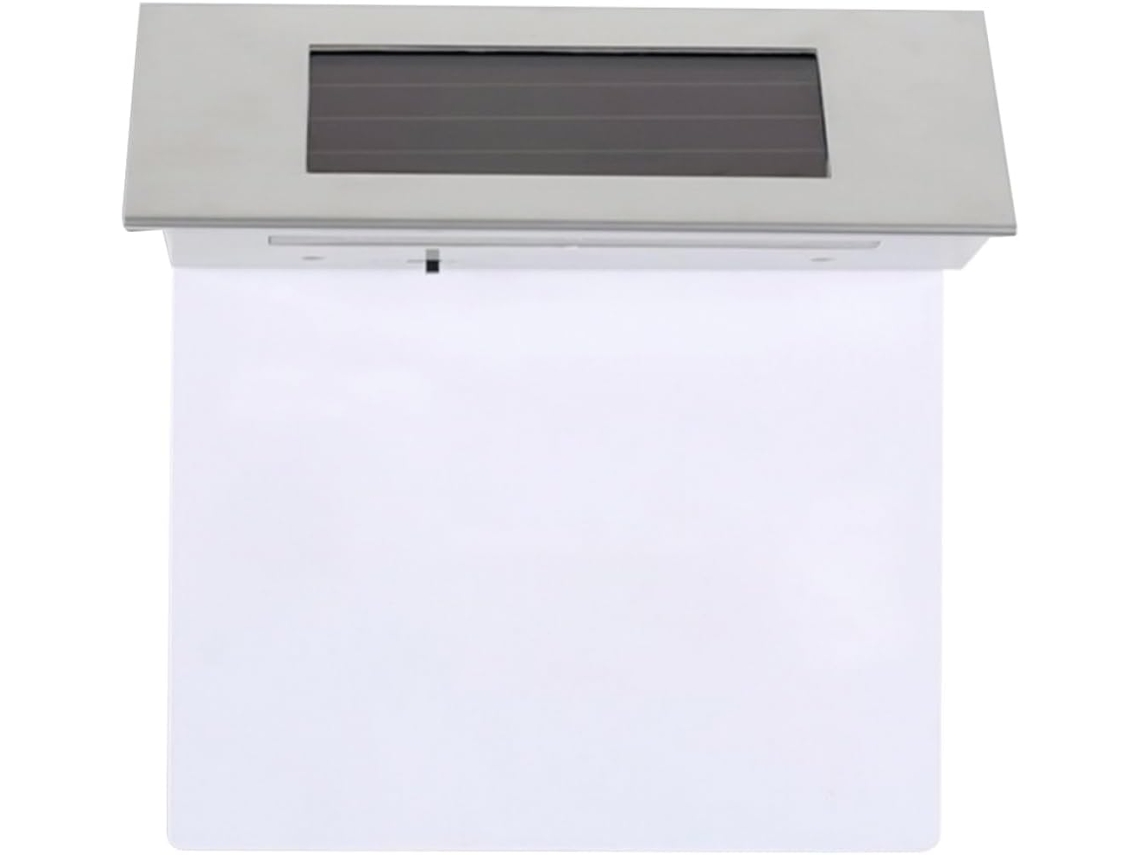 Conjunto de 2 Luminárias Solares para Porta com Números e Endereço, Iluminação Traseira para Casa SFUSHOS