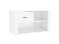 Sapateira 80x35x45 cm Derivados da Madeira Branco Brilhante MAISON EXCLUSIVE