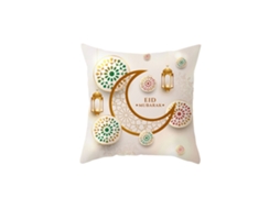 Funda de almofada Golden Moon Peach Skin, 14 polegadas, estilo wind print, para quarto LAXISCREED