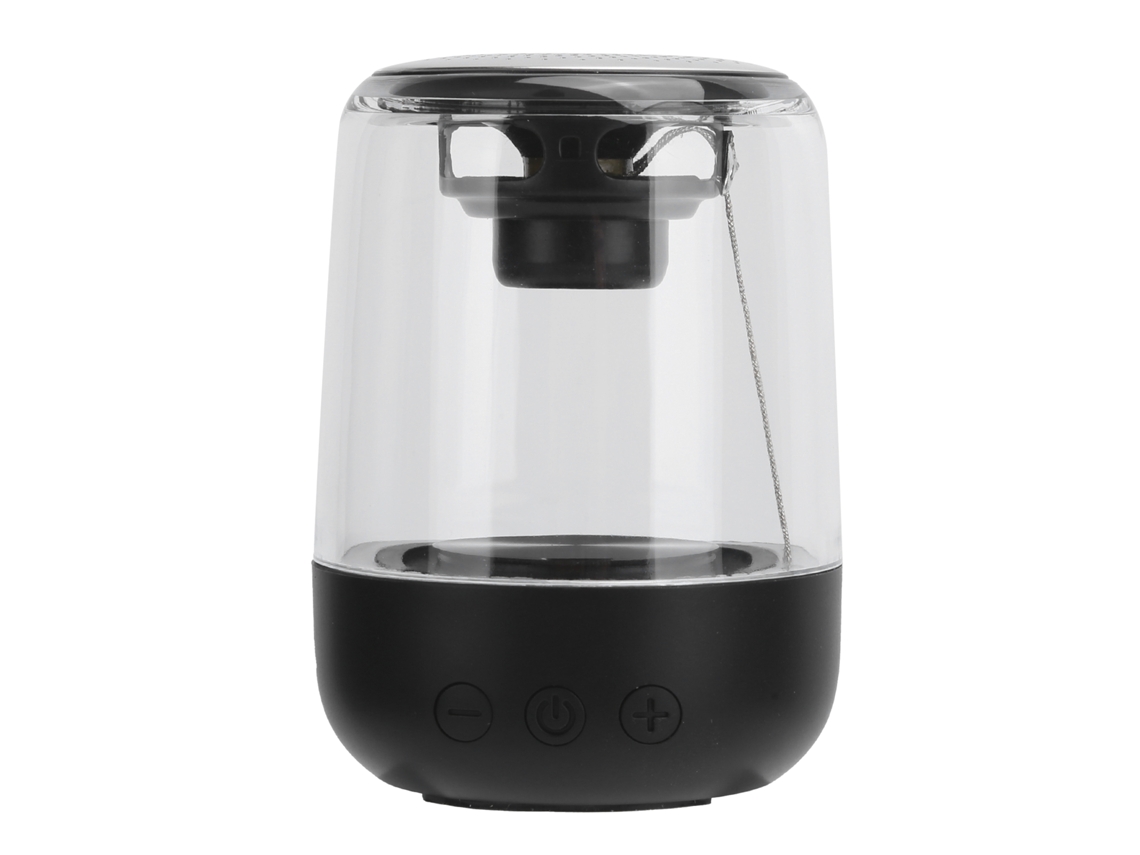 Caixa de Som Bluetooth Mali 5.2 Portátil Subwoofer HiFi Luz LED Estéreo Microfone Alcance 10m