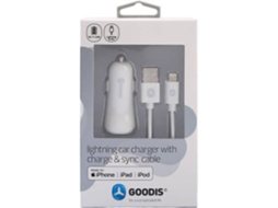 Adaptador GOODIS Auto Branco (Outlet Caixa Aberta )