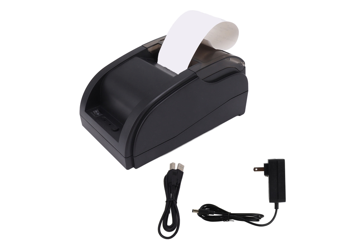 Primerox impressora Térmica de Recibo Bluetooth Portátil 48mm Usb para Delivery 110 240v Plug Us