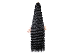 Tranças De Crochê De Cabelo Sintético Transformação De Estilo Model Inf