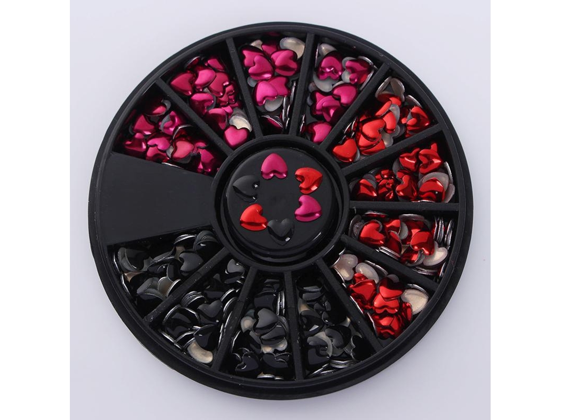 Acessórios Para Unhas Decoradas Com Strass, Cristais E Aplicações De Strass.