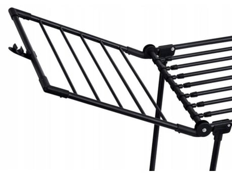 Monza Clothes Dryer, Extendable 2 Wings, Large, Black Promis