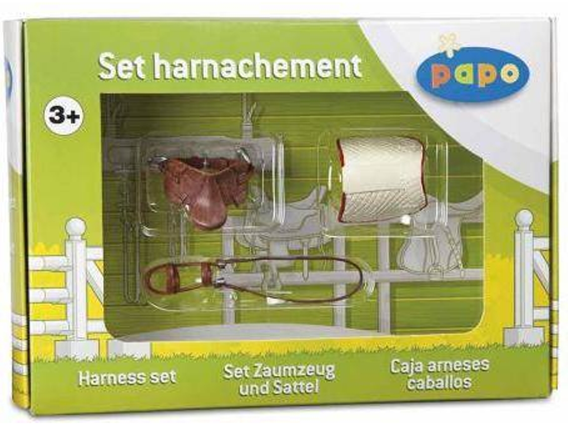 Figura PAPO Set Arnês para Cavalo