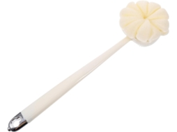 Escova Esfoliante Corporal Com Cabo Longo, Escova Dupla Face Com Cerdas Macias Para Limpeza E Massagem