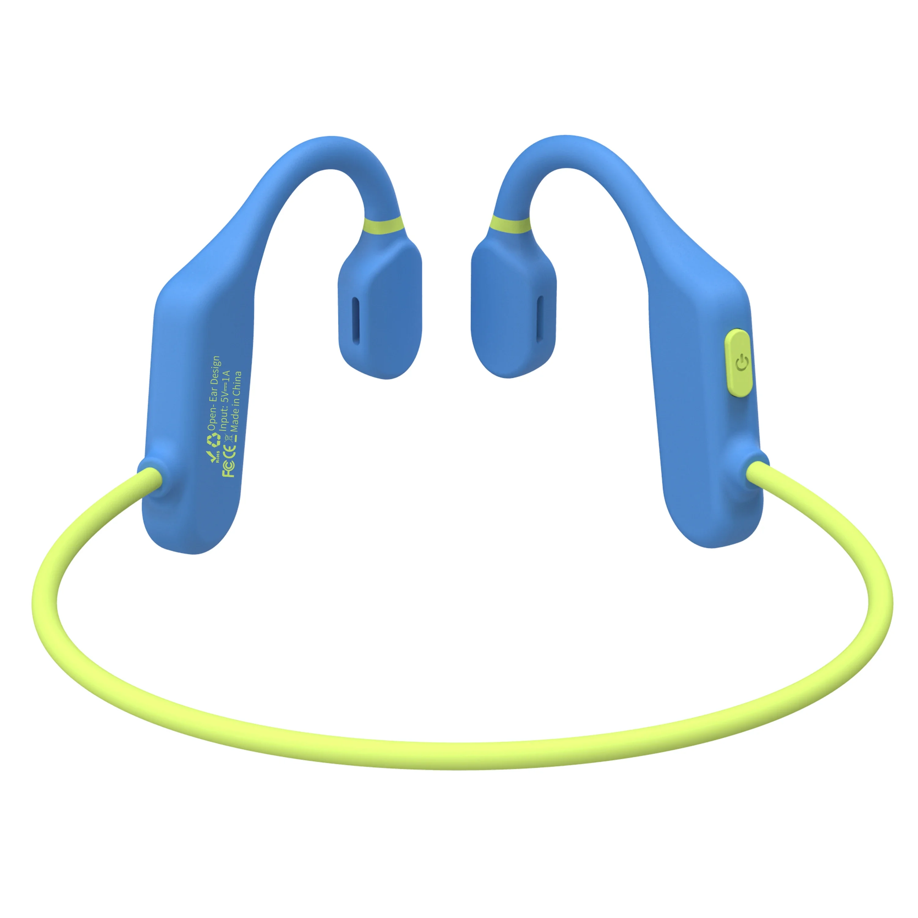 FONES DE OUVIDO INFANTIS MDUG de condução óssea com proteção de volume, Bluetooth 5.3 e à prova d'água