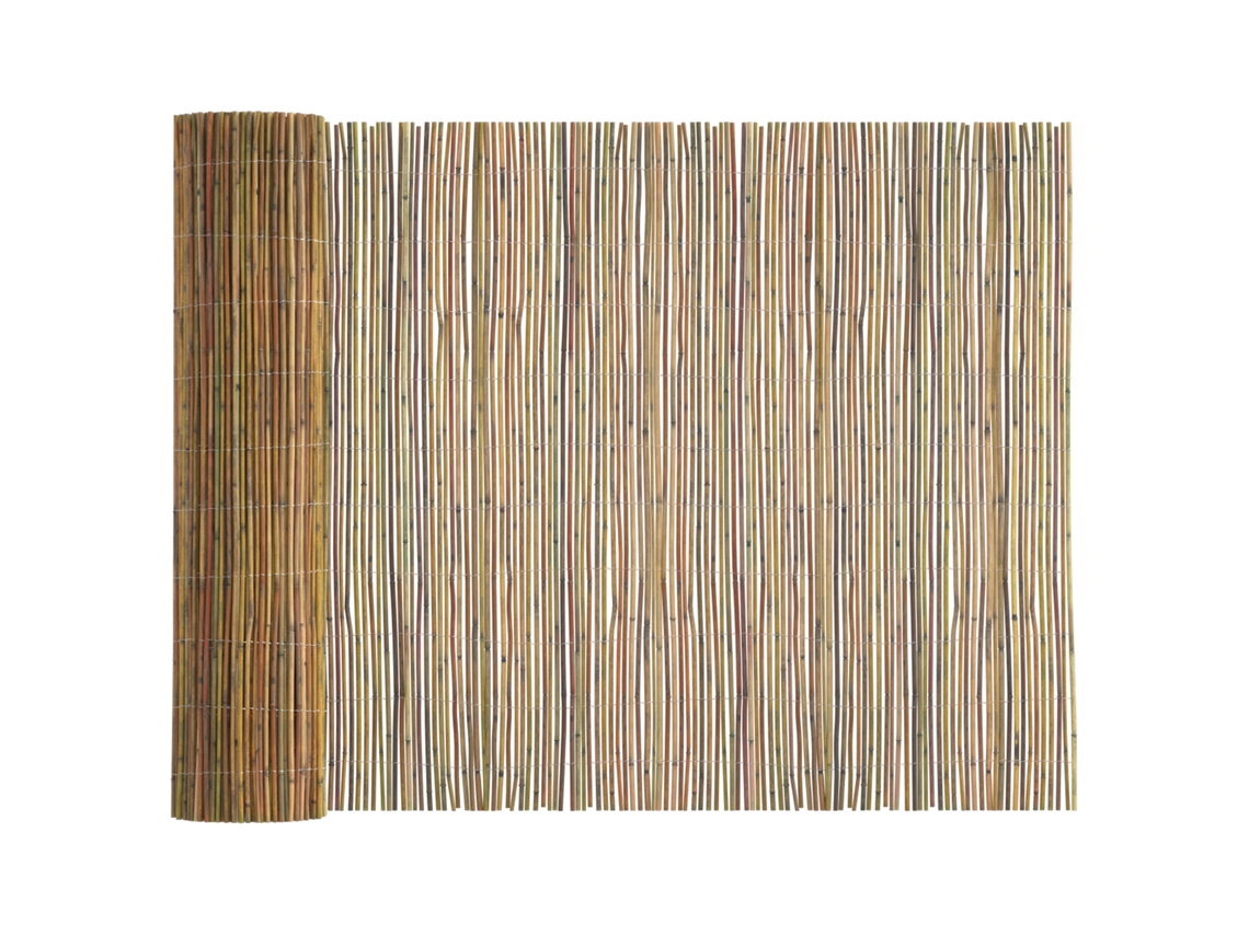 Conjunto 1 Cerca De Bambu Vidaxl Castanho Bambu (500 X 150 Cm)