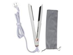 Prendedor De Cabelo 2 Em 1 Prancha De Cabelo E Curling Iron Cerâmico 45w Aquecimento Rápido Plugue Eu 100-240v