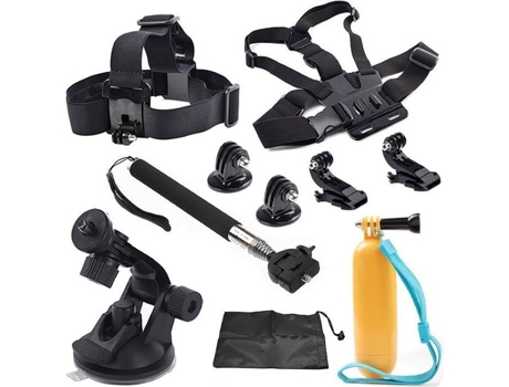 Kit De Acessórios Gopro Para Gopro Hero Head Belt Alça De Ombro Alça De Peito Manfrotto Bobber Grip Flutuante Gang Of New Broc