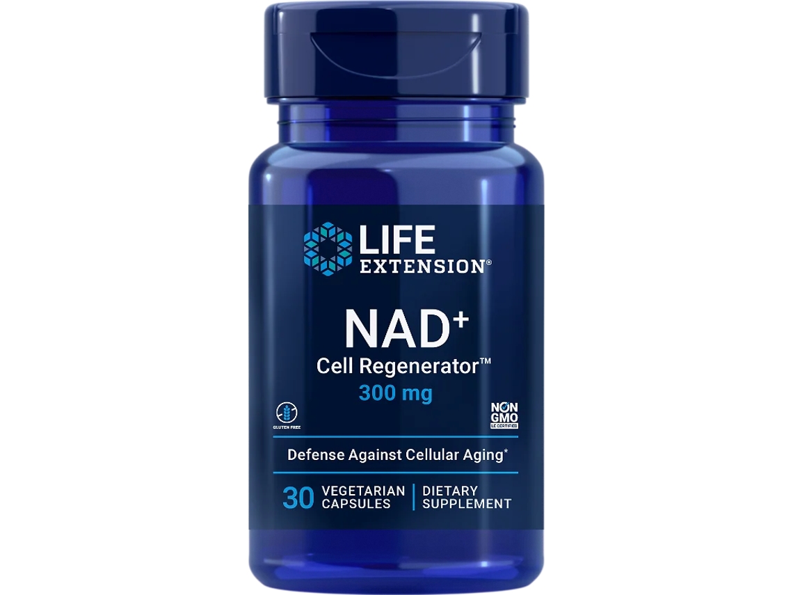 Life Extension Nad+ Cell Formula 300 mg - 30 Cápsulas Vegetarianas