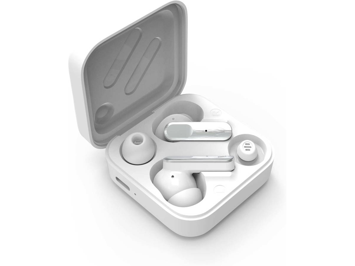 Auscultadores Bluetooth VIETA PRO Double 2 (In Ear -  Microfone - Branco)