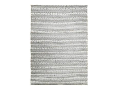 Tapete De Lã, Juta E Algodão Trançado Natural 120x170